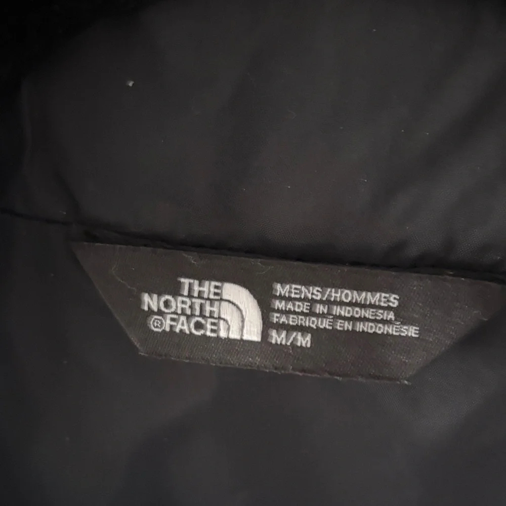 The North Face Men's Graphic Black White Hoodie Windbreaker Jacket-M